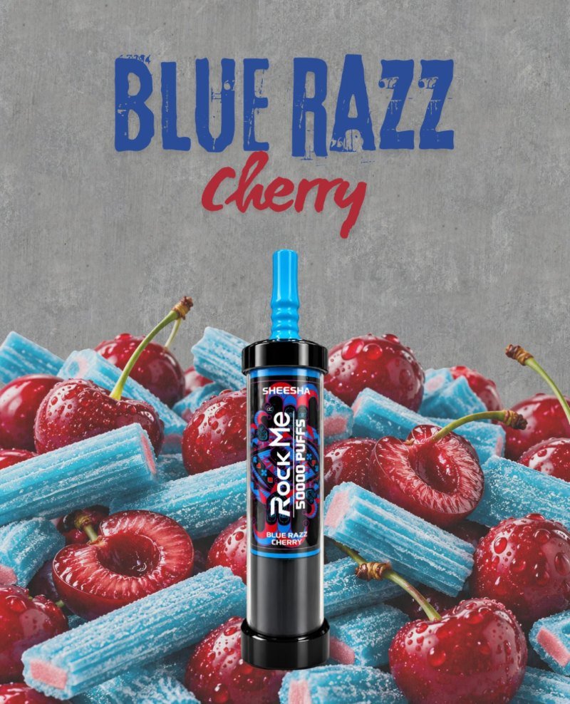 ROCK ME Sheesha 50.000 puffs Blue Razz Cherry