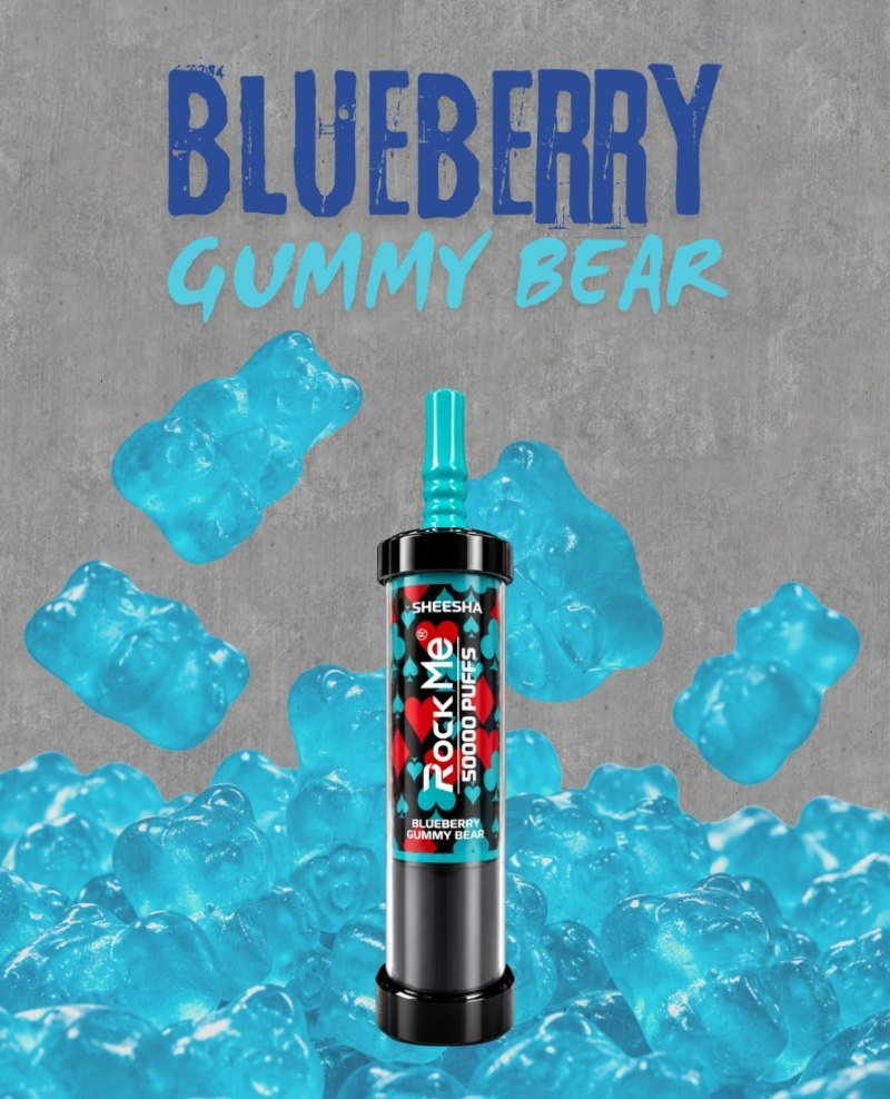 ROCK ME Sheesha 50.000 puffs Blueberry Gummy Bear