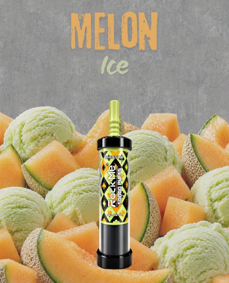 ROCK ME Sheesha 50.000 puffs Melon Ice